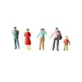 thumbnail image 1 of 100Pcs 1 75/1 100/1 150 Mixed Miniature Sand Model DIY Standing People Figures, 1 of 10