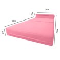 thumbnail image 5 of Pink Sleeper Chair Folding Foam Beds, Portable Studio Sofa Guest Bed, 6 x 36 x 70, 5 of 6