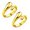 Gold 2Packs, variant on Water Drop Ring Personality Simple S925 Silver Plated Hand Jewelry Korean Version Of Water Drop Ring Jewelry, 5 cm, Silver 1Pack