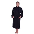 thumbnail image 1 of Puffy Cotton Unisex Thick Cotton Bathrobe for Adults Shawl Collar Bath Robe Natural Soft Cotton - Black, 1 of 6