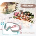 thumbnail image 1 of Gafas de natación ajustables para niños y niñas montura grande con, 1 of 7