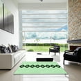 thumbnail image 7 of Ahgly Company Machine Washable Indoor Square Transitional Mint Green Area Rugs, 8' Square, 7 of 7