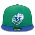 thumbnail image 2 of Men's New Era Green/Blue Dallas Mavericks 2025/26 Classic Edition Jersey Hook 59FIFTY Fitted Hat, 2 of 7