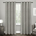 thumbnail image 5 of Exclusive Home Forest Hill Woven Room Darkening Blackout Grommet Top Curtain Panel Pair, 52"x108", Natural, 5 of 8