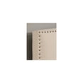 thumbnail image 4 of Newport Fabric Upholstered "Steel-Core" Platform Cal. King Bed/2-Drawers Ivory, 4 of 9