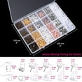 thumbnail image 2 of Earring Making Kit,2343pcs Earring Making Supplies with Earring Hooks, Jump Ring, 2 of 8