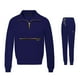 thumbnail image 1 of Conjuntos de uniforme médico para mujer, blusas y pantalones deportivos, ropa de trabajo de enfermería, uniforme de enfermería para Azul marino, 1 of 6