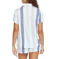 thumbnail image 2 of Splendid Womens Skyline Stripe Woven Pajama Set Style-R87D023, 2 of 2