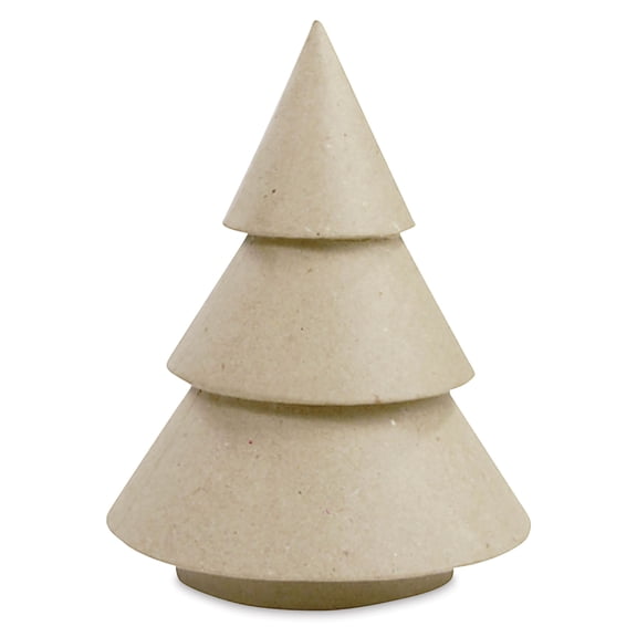 Decopatch Paper-Mache-Christmas Tree