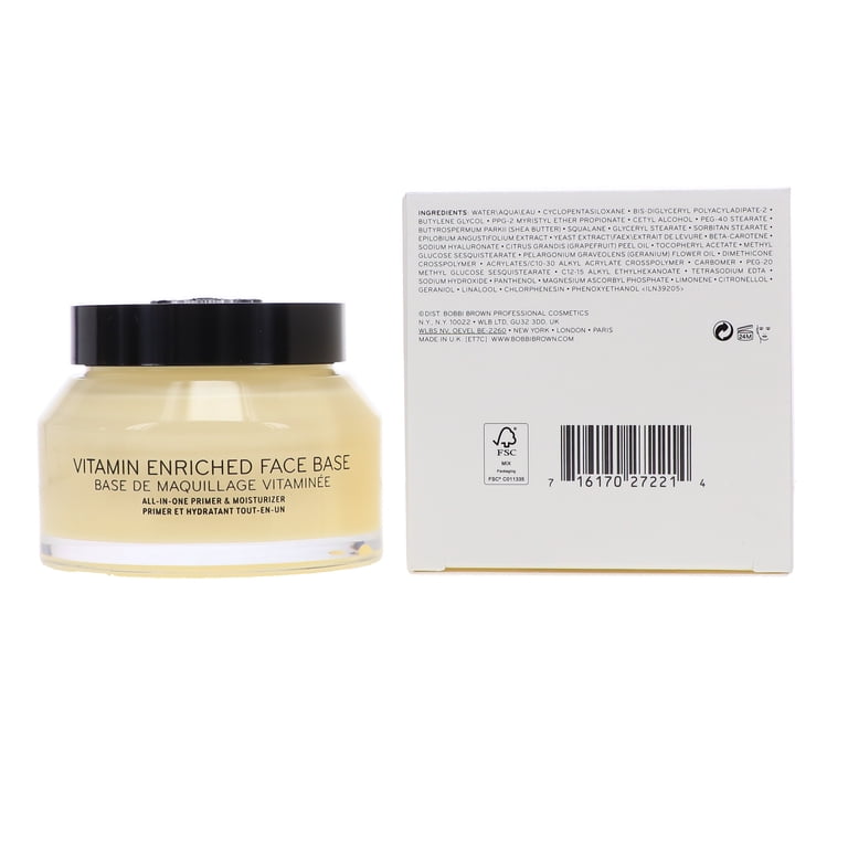 フェイスクリーム Vitamin Enriched Face Base 50ml Bobbi Brown, Face Base, 1.7 oz, Moisturizer with Vitamins B, C, E