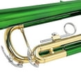 thumbnail image 3 of YongCo Standard Bb Trumpet Brass Student Trumpet Instrument With Case Band Horn, 3 of 19