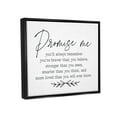 thumbnail image 4 of Stupell Industries Inspirational Self Love Quote Casual Botanical Design Graphic Art Metallic Gold Floating Framed Canvas Print Wall Art, Design by Lettered and Lined, 4 of 5