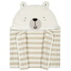 Gerber Organic Hooded Bath Wrap, Neutral Bear, (Baby Boys)