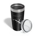 thumbnail image 4 of Lake Cooley Map Tumbler Travel Mug Insulated Laser Engraved Coffee Cup South Carolina 20 oz Black, 4 of 5