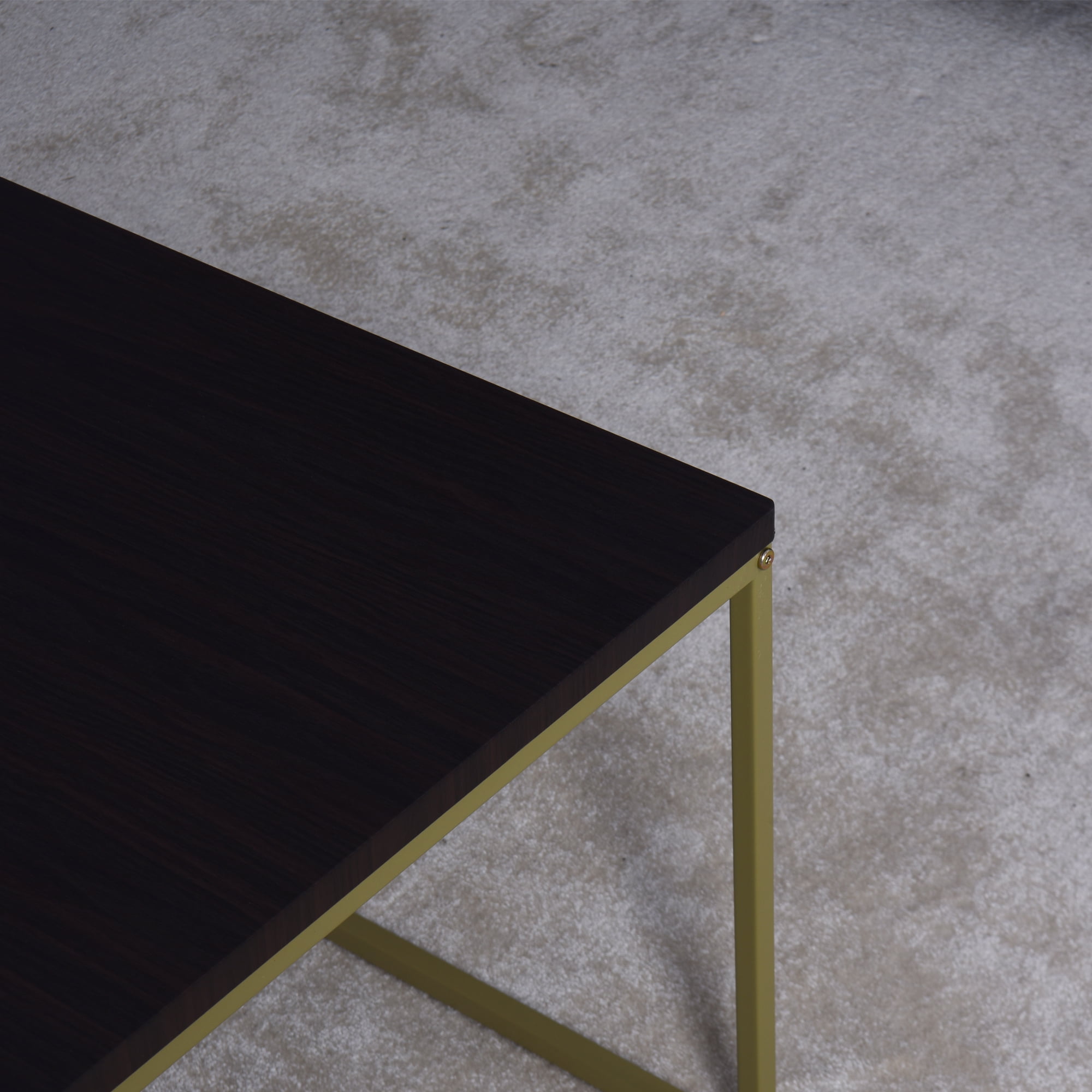 Private Jungle Living Room Black Nesting Table, Coffee Table with MDF Top,Metal Legs 40.55 x 21.65 x 17.7 inch Private Jungle Living Room Black Nesting Table, Coffee Table with MDF Top,Metal Legs 40.55 x 21.65 x 17.7 inch