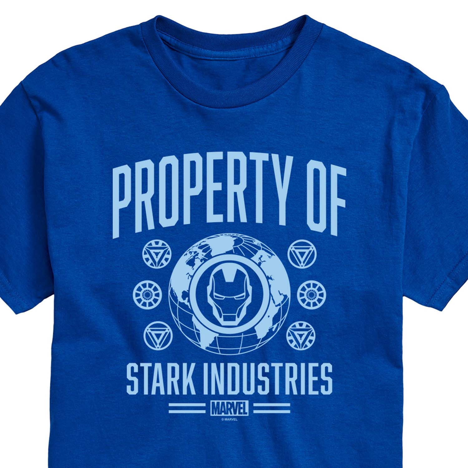 Marvel Iron Man - Property Of Stark Industries - Men's Short Sleeve Graphic T-Shirt