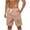 A Pink, variant on Men's Dungarees New Belted Wyoming Cargo Short Men's Dungarees New Belted Wyoming Cargo Short Men Casual Fashion Print Shorts With Pockets Elastic Waist Beach Pants Army Green M