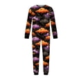 thumbnail image 6 of Matching Family Halloween Pajamas Set - 2026 Cute Ghost & Pumpkin Print Two-Piece Sleepwear Pjs - Family Matching Pajamas Soft Holiday Loungewear Halloween Matching Pajamas for Family, 6 of 6