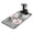 White-78, variant on Nebula Dish Drying Mat, Space and Galaxy Aesthetic Star Constellation Absorbent Kitchen Mat