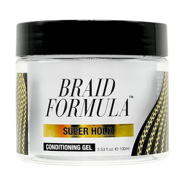 EBIN New York Braid Formula Conditioning Gel, Super Hold, 3.53 oz, Shine Enhancing