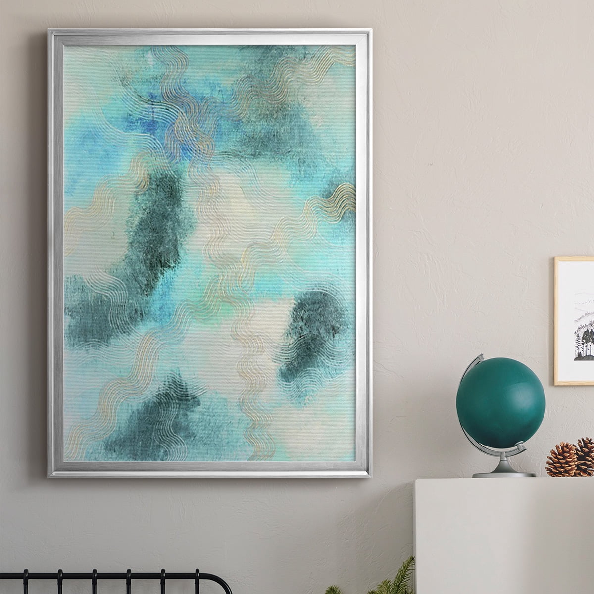 Blue Shift II Premium Framed Print, in Gold, Black, or Silver - Ready to Hang