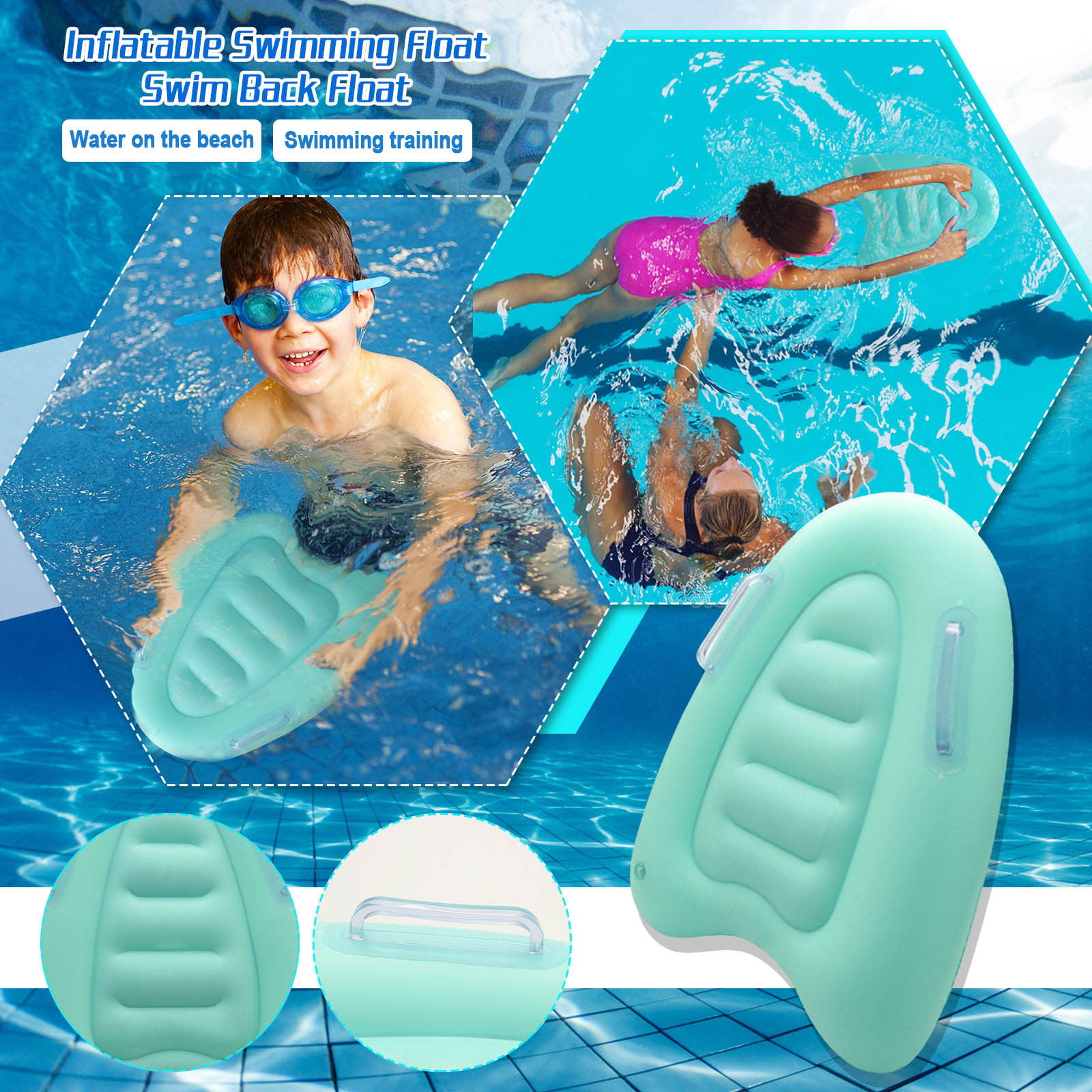 Details about   Inflatable Life Float Swimming Air Float Adjustable Belt Inflatable Swim Float 