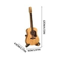 thumbnail image 2 of Xihbxyly Caja para Púas de Guitarra, Diseño Acústico de Madera con Soporte, Forma de Guitarra En Miniatura, Regalo Personalizado para Guitarristas, Decoración Del Hogar, Amantes de La Música, Tamaño, 2 of 2