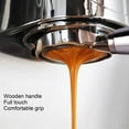 thumbnail image 3 of Bottomless Coffee Handle, 51mm Portafilter 2 Ears Bottomless Coffee Handle Stainless Steel For ECO310, 3 of 8