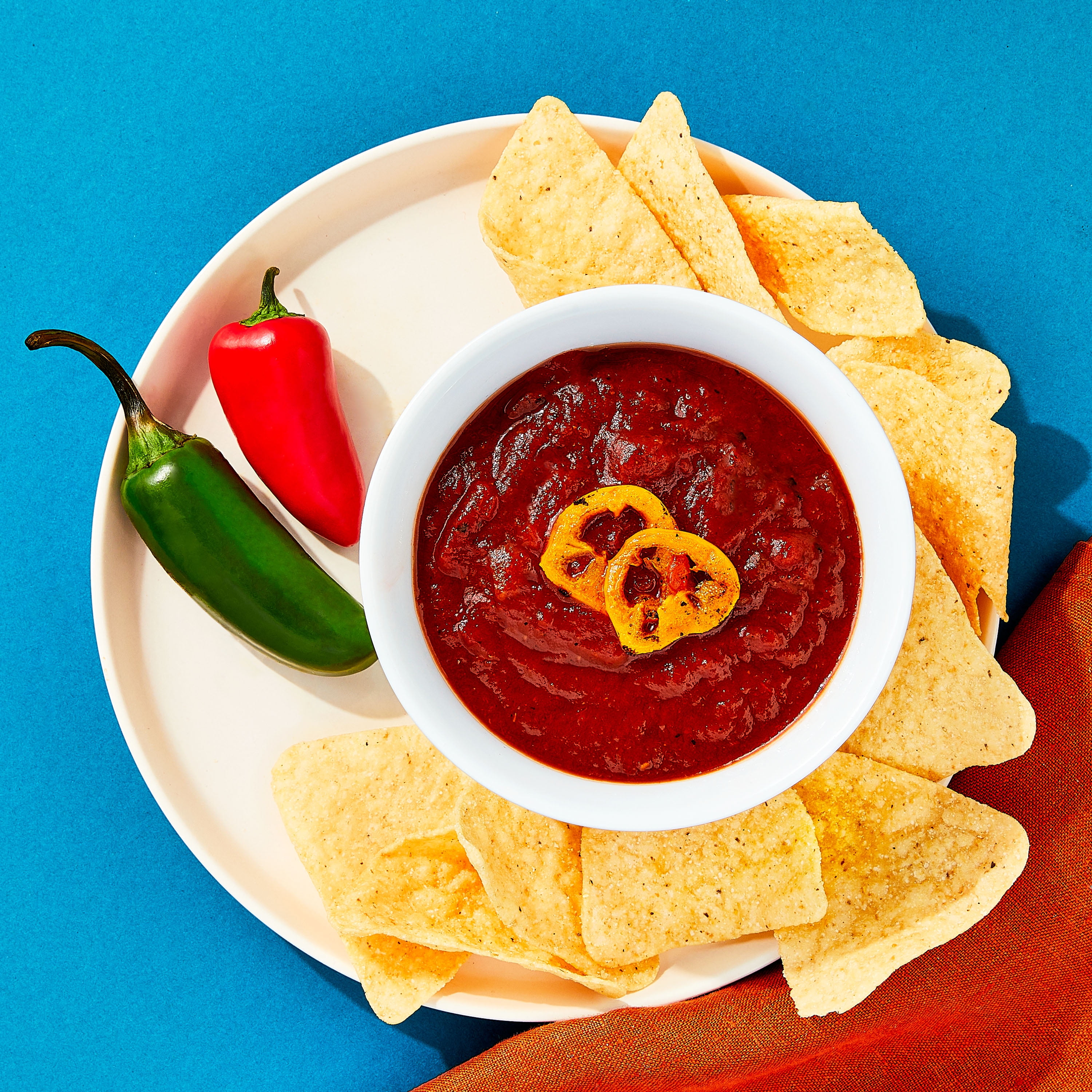 bettergoods Smoky Fire Roasted Salsa, Hot, 16 oz Jar