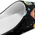 thumbnail image 6 of FUIALDOLG Soft House Slipper for Women Men Skeleton Mushroom Print Warm Closed Toe Indoor Slipper Soft Sole Casual Home Slide Shoes, Size 10.5-11.5, 6 of 7