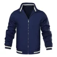 thumbnail image 4 of Chamarra Casual De Cuello Alto Para Hombre, 4 of 6