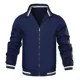 thumbnail image 4 of Chamarra Casual De Cuello Alto Para Hombre, 4 of 6