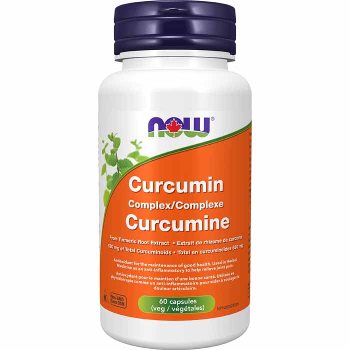 Now Foods - Curcumin Complex (630mg Curcuminoids), 60 Units