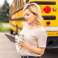 thumbnail image 5 of Bus Driver Appreciation Gifts for Men Women School Bus Driver Gifts Back to School Gifts for Kids Gifts for Retired Bus Driver School Bus Driver Tumbler Mug Insulated Cup 20OZ-White, 5 of 6