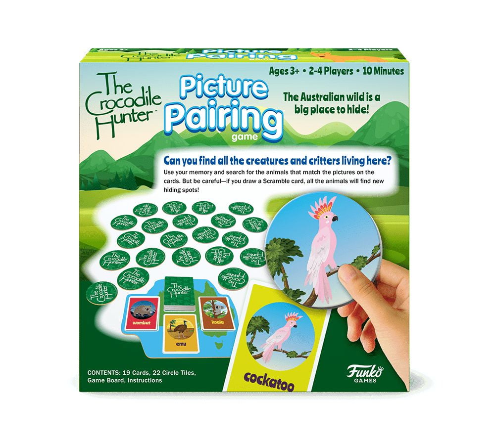 Funko Games PICTURE PAIRING â€“ THE CROCODILE HUNTER