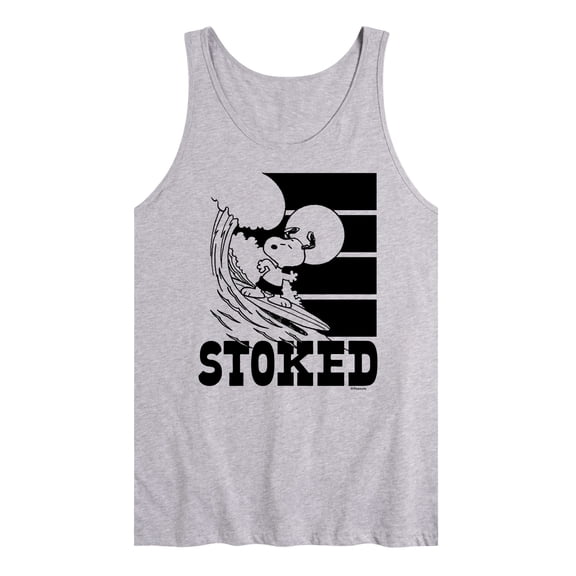 Peanuts - Stoked - Men's Jersey Tank Top