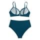 thumbnail image 5 of Gibobby Bañador de Bikini Bikini de cintura alta para mujer, bañador Sexy de realce de dos piezas, traje de baño Vintage de dos piezas, conjunto de Bikin(Marina,M), 5 of 5