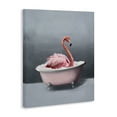 thumbnail image 3 of Stupell Industries Eclectic Flamingo in Bathtub Canvas Art, 16 x 20, by Svetlana Aleynikova, 3 of 8