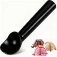 thumbnail image 1 of Ice Cream Scoop,Black Aluminum Ice Cream Scooper,7.3 Inches One-Piece Design Nonstick Cookie Spoon,Durable,Easy to Clean, 1 of 7