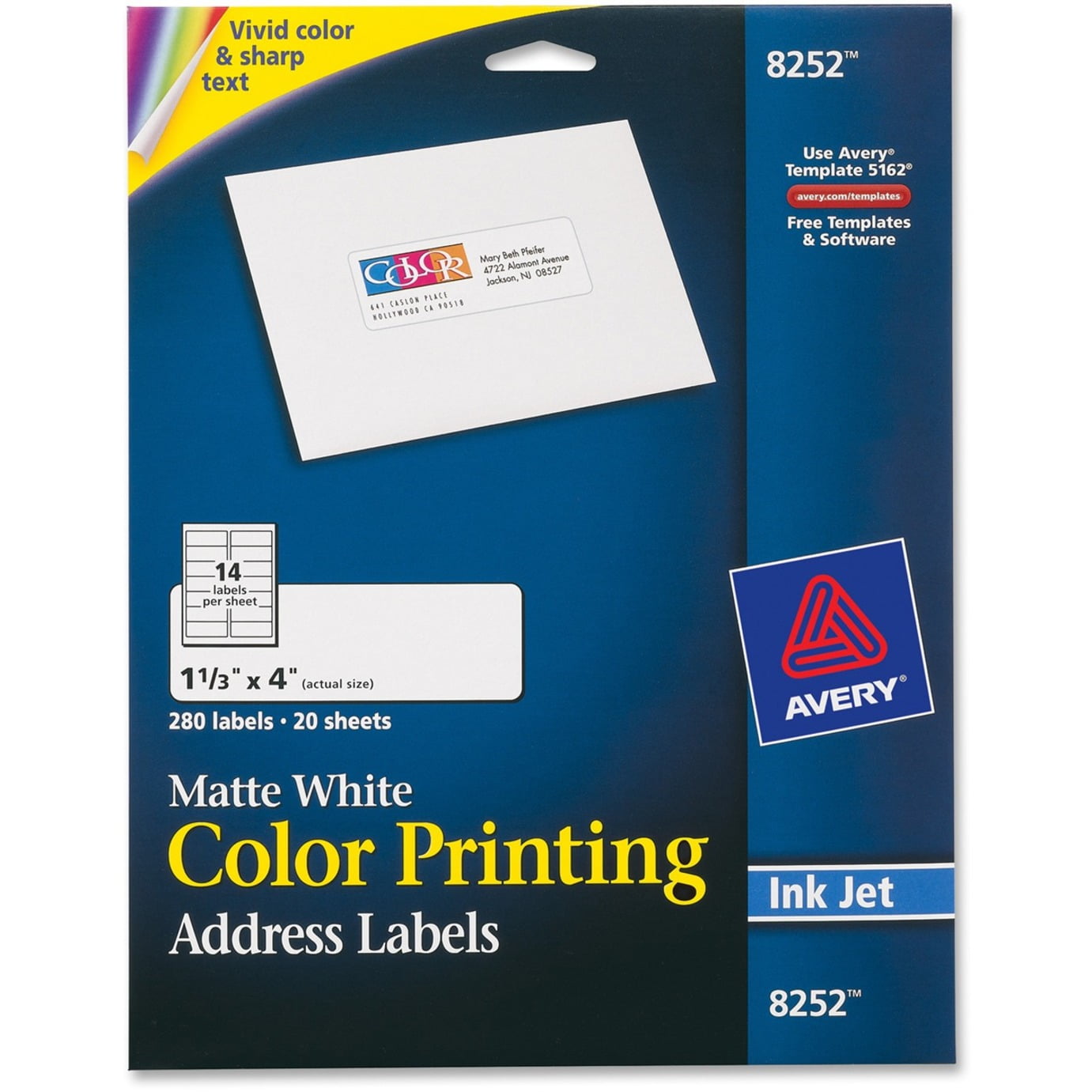 Staples labels 14 per page template