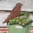 thumbnail image 7 of Garden Decor Rusty metal garden birds, Sparrow, Robin, Blackbird, Blue tit, Yard Art for Outdoor, Patio, Home, Fence, Farmhouse, 7 of 7