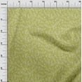 thumbnail image 3 of oneOone Silk Tabby Lime Green Fabric Asian Block Dress Material Fabric Print Fabric By The Yard 42 Inch Wide, 3 of 4