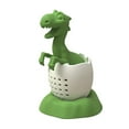 thumbnail image 2 of Oleegame 2PC Produce Storage Silicone Dinosaur Tea Bag Tea Filter Strainer Loose Tea Strainer Coffee Spice Green, 2 of 8