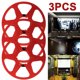 thumbnail image 5 of Placa máquina apertura 10 pulgadas adecuada para grabadora carrete abierto Studer ReVox/máquina apertura TEAC/BASF estante placa vacía [6 agujeros-Rojo], 5 of 8