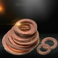 thumbnail image 4 of 100Pcs Copper Crush Washer Gasket Set Flat Ring Seal Assortment Kit M4-M14 Kit, 4 of 14