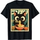 thumbnail image 1 of Cat Ramen - Camiseta japonesa divertida de anime kawaii japonesa, 1 of 2