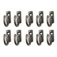 thumbnail image 4 of Billuyoard Ganchos colgantes Tornillos montados en la pared Ropa Llaves Toallas Juego de perchas Accesorio para el hogar Dormitorio Baño Sala de Almacenamiento y organización del hogar color bronce, 4 of 6