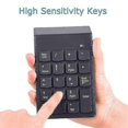 thumbnail image 4 of 18 Keys Wireless Bluetooth Numeric Keypad Extensions Numpad Keyboard, 4 of 4