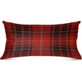 thumbnail image 2 of Coolnut Velvet Body Pillow Cover with Zipper 21x54 in Soft Velvet Body Pillow Case Long Pillowcase for Adults220 Home Decor Gifts, 2 of 7