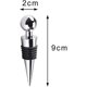 thumbnail image 4 of 3 uds Bouchon De Bouteille Pour La Collection De Vin Rouge Champagne Bire Conomiseur Scellant, 4 of 5